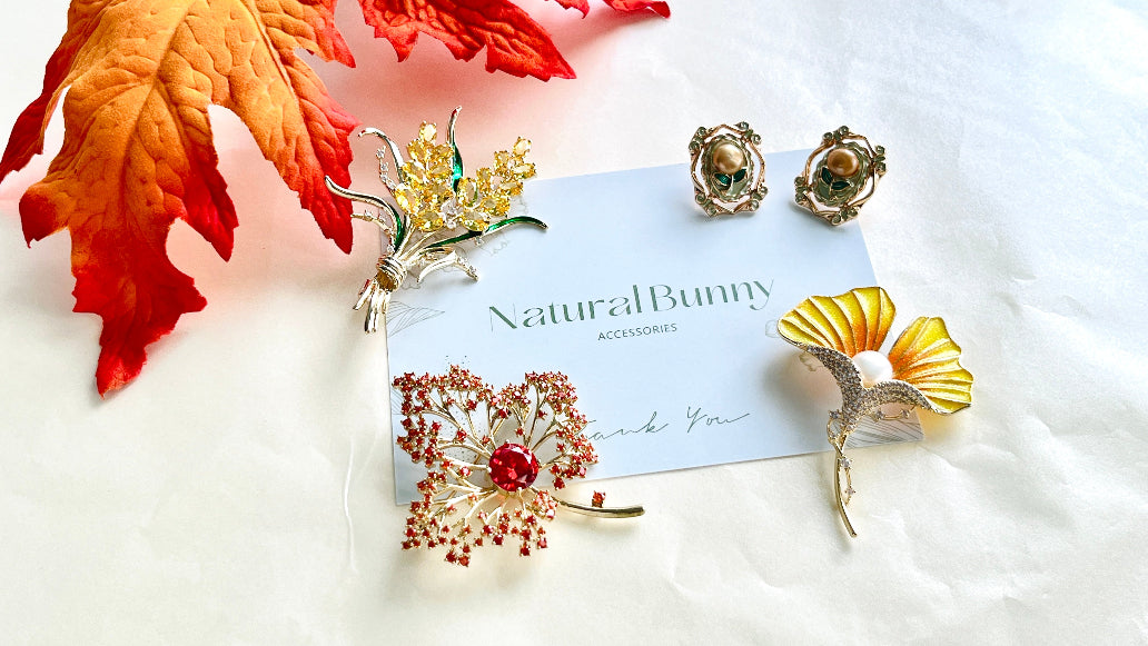 Natural Bunny Accessories Autumn Jewelry