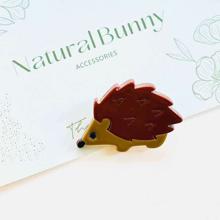 Acrylic Hedgehog Brooch