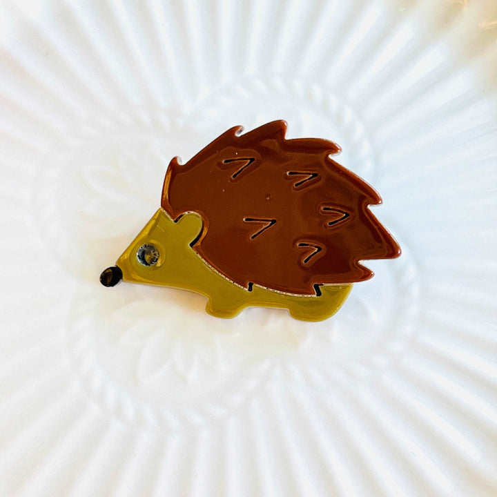 Acrylic Hedgehog Brooch