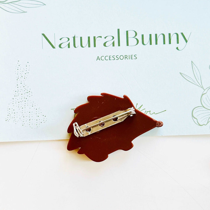 Acrylic Hedgehog Brooch