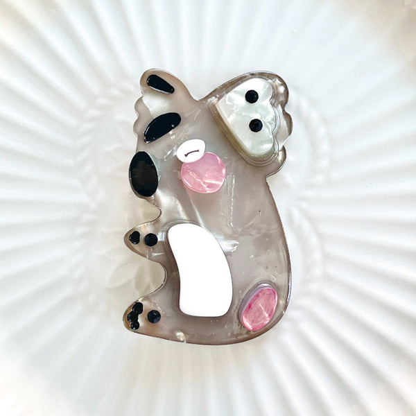 Acrylic Koala Brooch