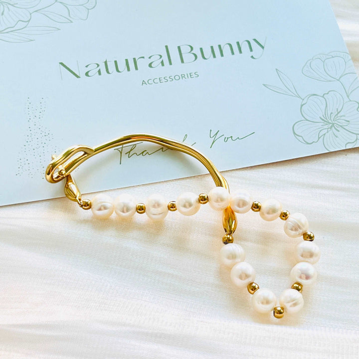 Asymmetric Freshwater Pearl Bracelet