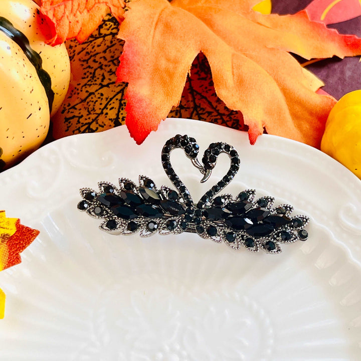 Black Swan Hair Barrette