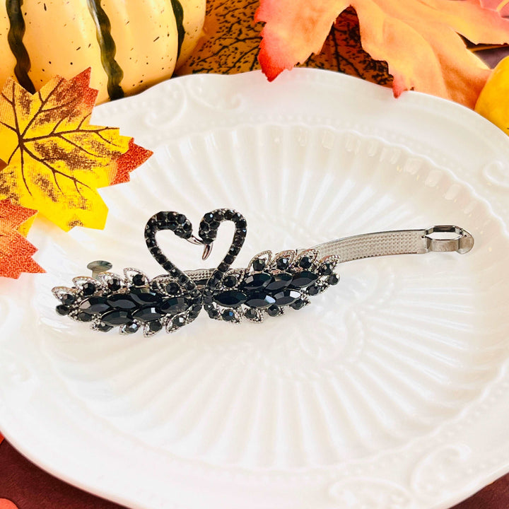Black Swan Hair Barrette