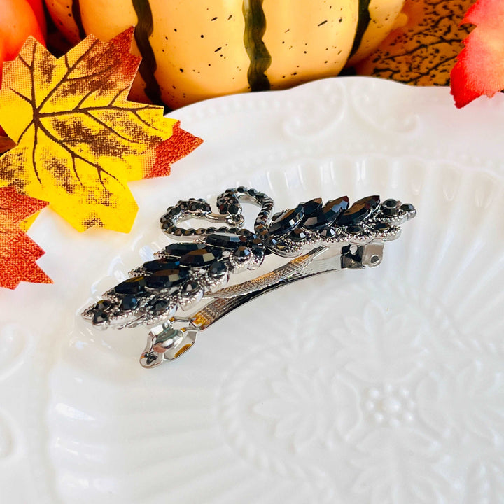 Black Swan Hair Barrette