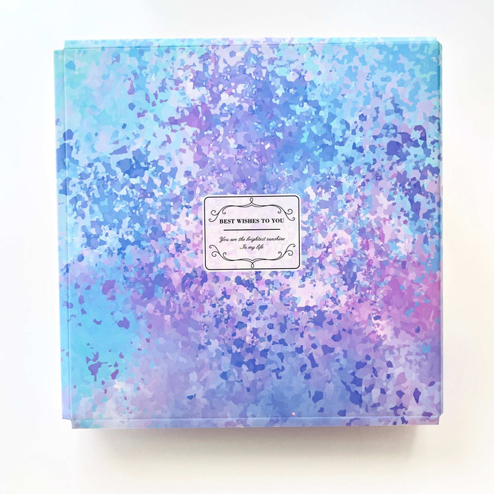 Blooming Flower Print Silk Scarf