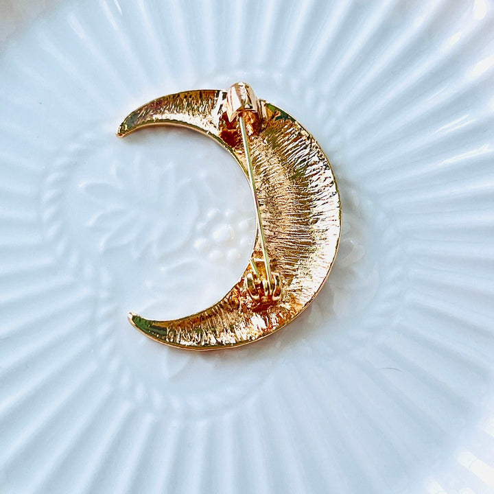 Blue Moon Brooch