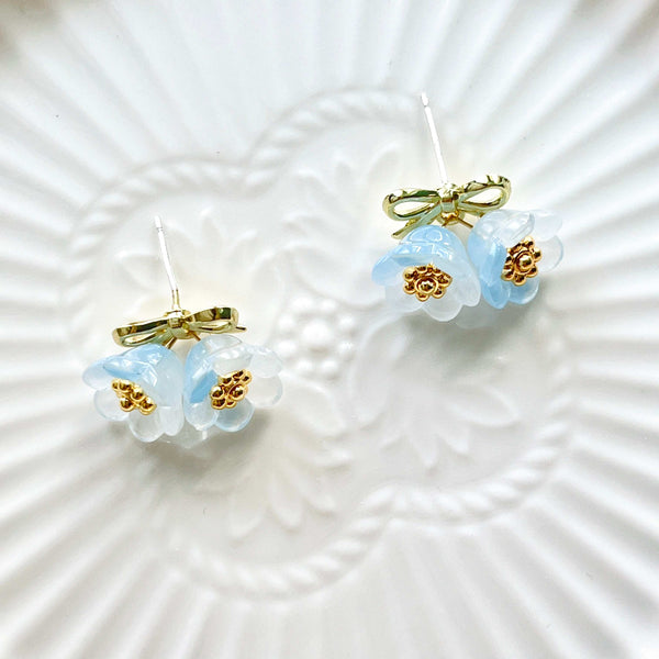 Bluebell & Bow Earrings