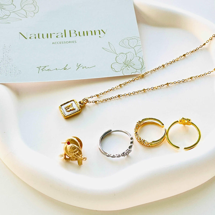 Butterfly Adjustable Ring