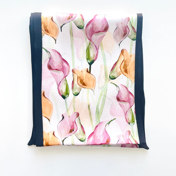 Calla Lily Silk Scarf