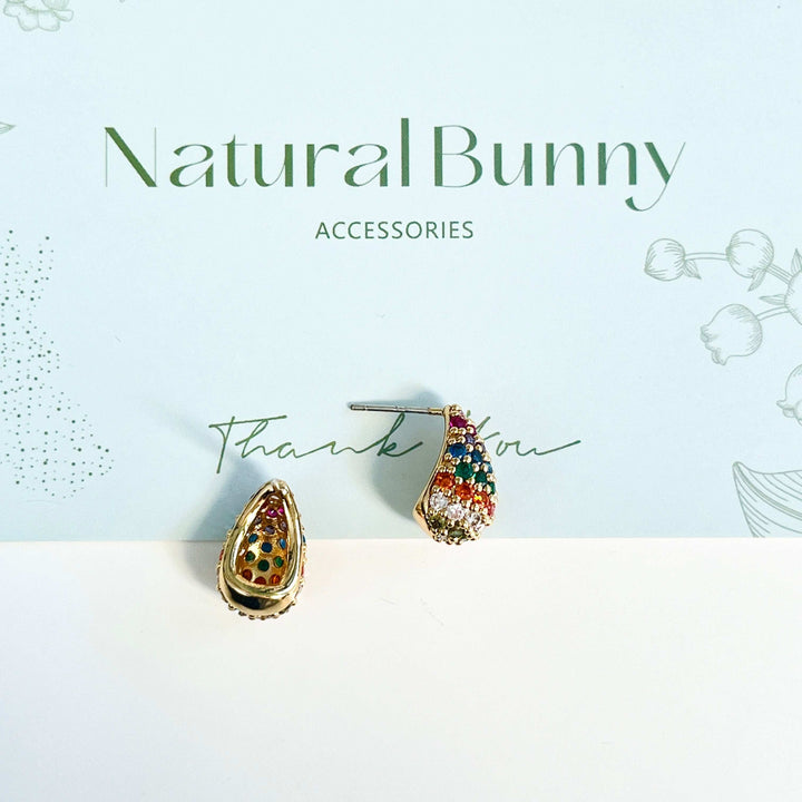 Chic Colorful Easter Egg Earrings