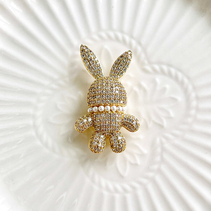 Chic Bunny Brooch
