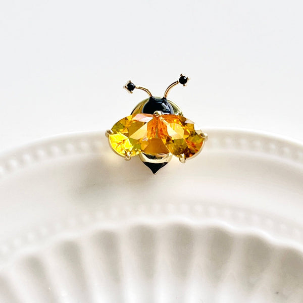 Cute Bee Brooch Pin - Natural Bunny Accessories