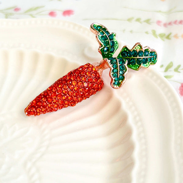 Cute Carrot Brooch