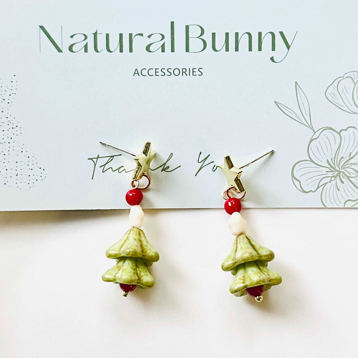 Cute Christmas Tree Earrings