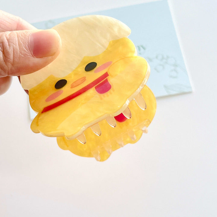 Cute Easter Chick Hair Claw Clip