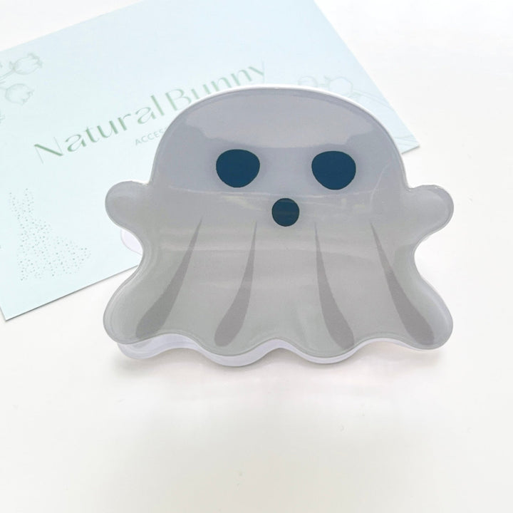 Cute Halloween Pumpkin / Ghost Hair Clip - Natural Bunny Accessories