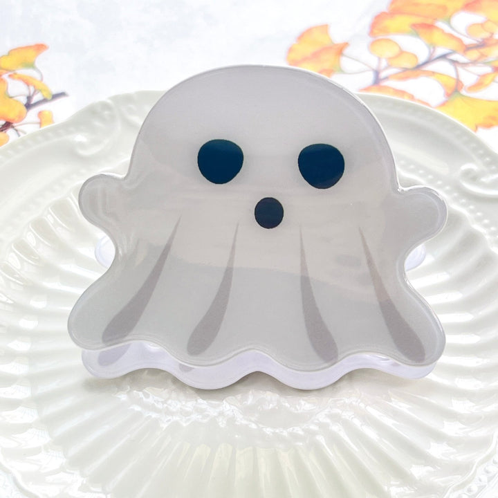 Cute Halloween Pumpkin / Ghost Hair Clip - Natural Bunny Accessories