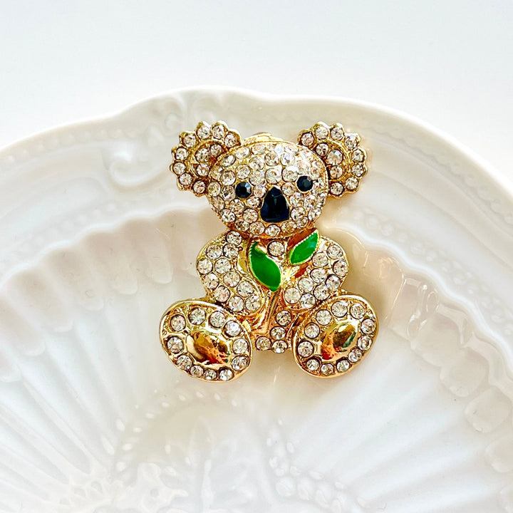 Cute Koala Brooch - Natural Bunny Accessories