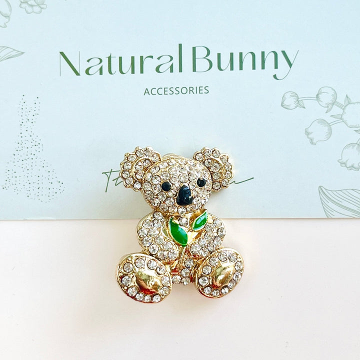 Cute Koala Brooch - Natural Bunny Accessories