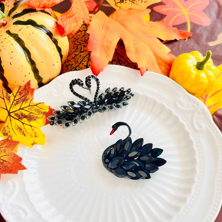 Black Swan Hair Barrette