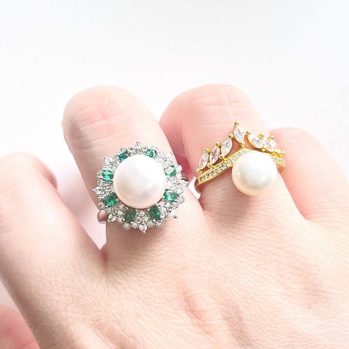 Gorgeous Pearl Ring - Natural Bunny Accessories