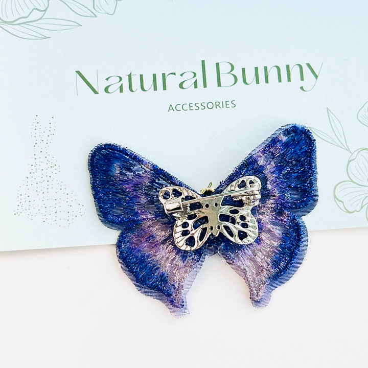 Embroidery Butterfly Brooch