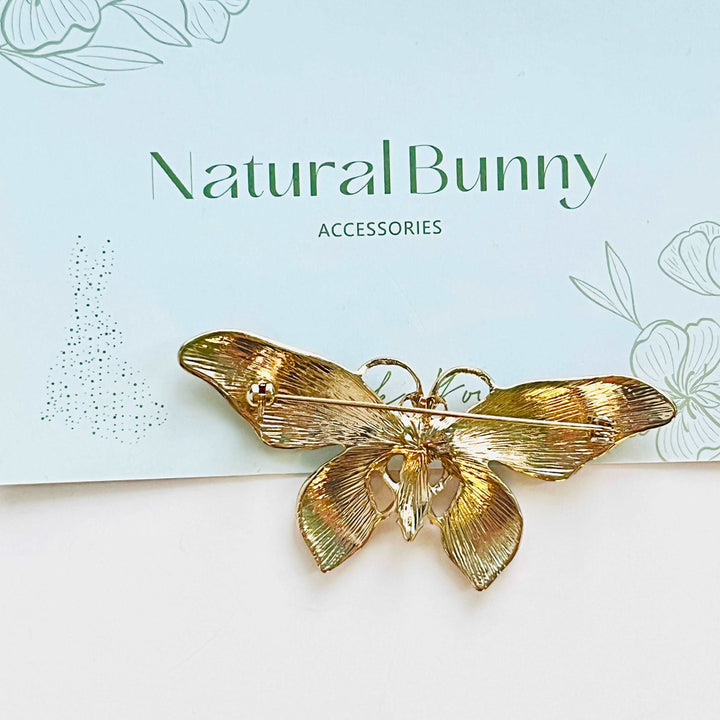 Enamel Colorful Butterfly Brooch