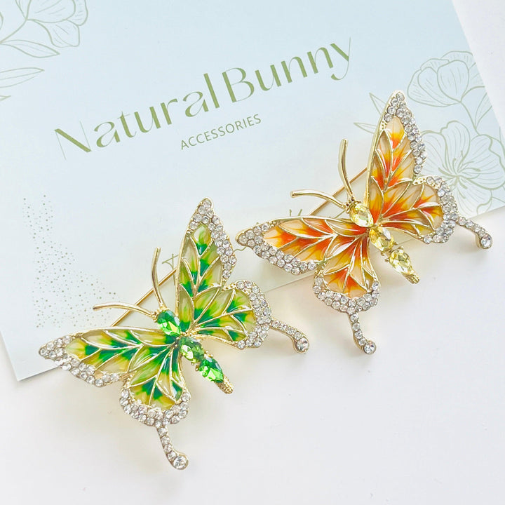 Exquisite Butterfly Brooch - Natural Bunny Accessories