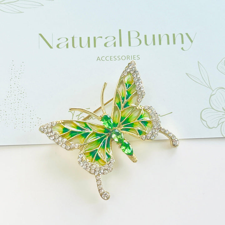 Exquisite Butterfly Brooch - Natural Bunny Accessories