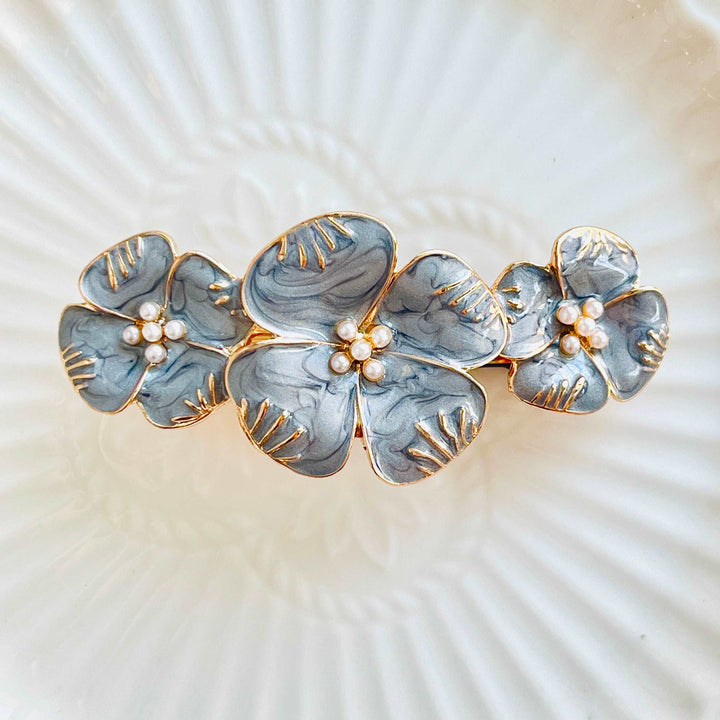 Forget Me Not Flower Hair Barrette