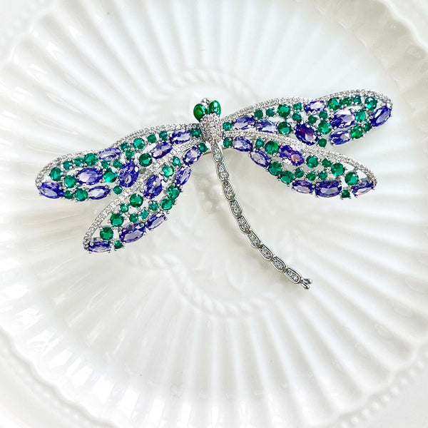 Gorgeous Dragonfly Brooch