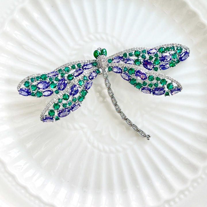 Gorgeous Dragonfly Brooch