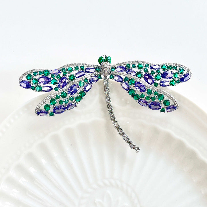 Gorgeous Dragonfly Brooch