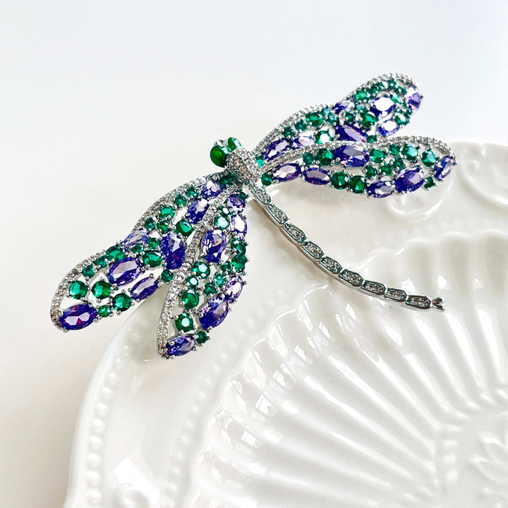 Gorgeous Dragonfly Brooch
