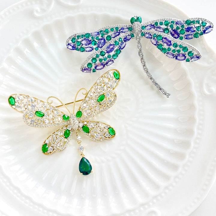 Gorgeous Dragonfly Brooch