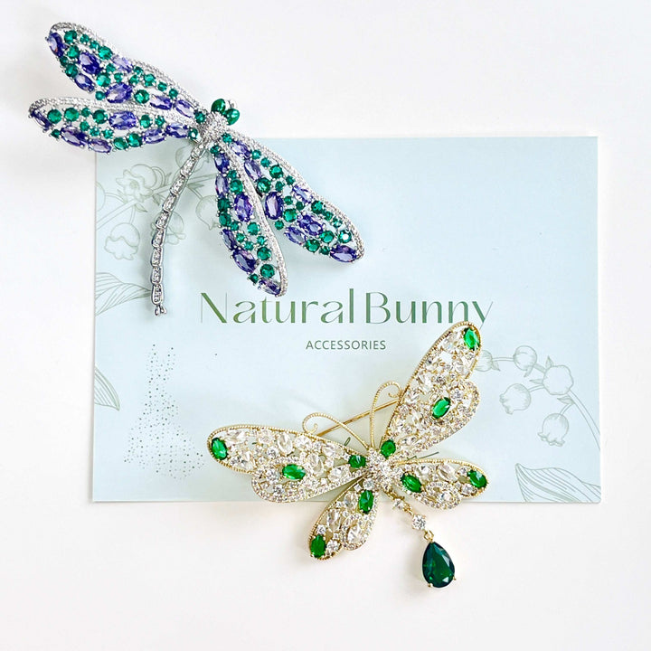 Gorgeous Dragonfly Brooch