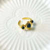 Guardian Black Onyx Open Ring