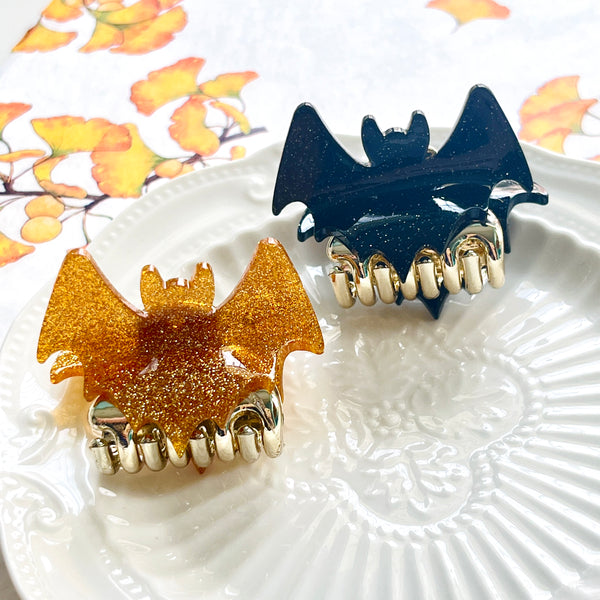 Halloween Bat Hair Claw Clip