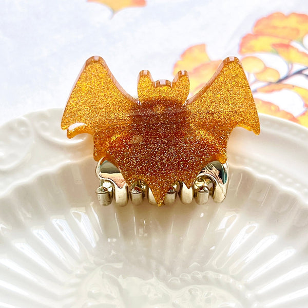 Halloween Bat Hair Claw Clip - Natural Bunny Accessories