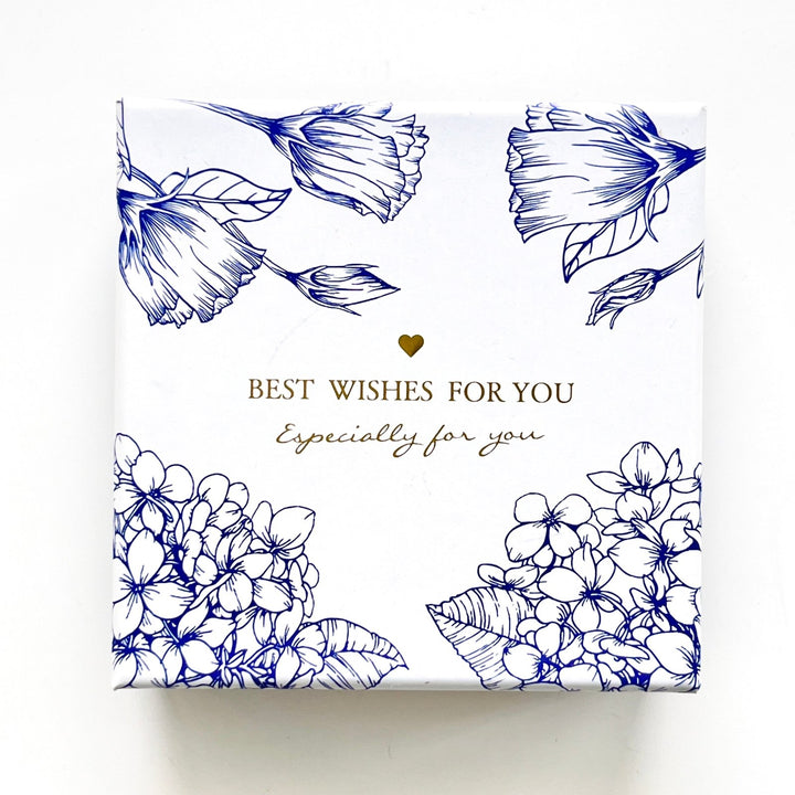 Hydrangea Floral Jewelry Gift Box - Natural Bunny Accessories