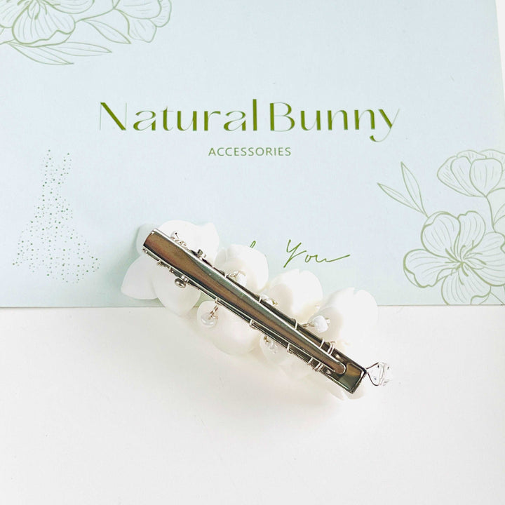 Jasmine Floral Hair Clip