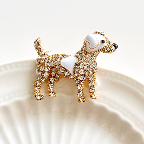 Labrador Retriever Puppy Brooch