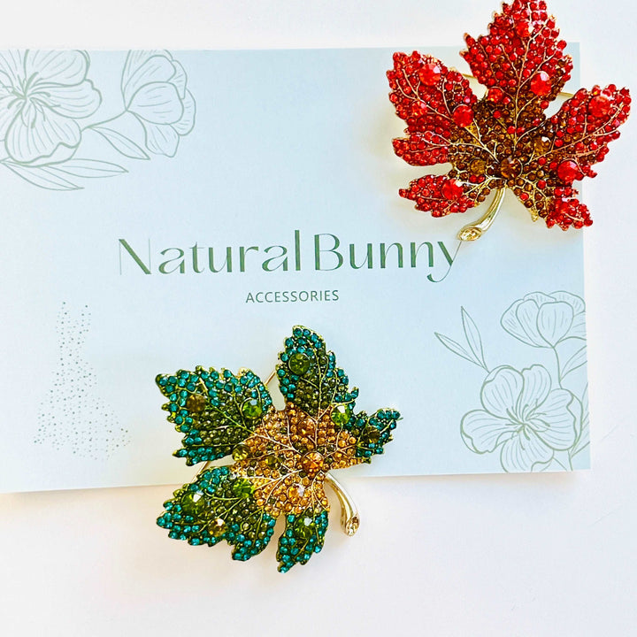 Maple Leaf Brooch