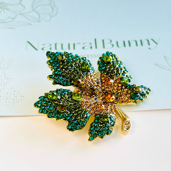Maple Leaf Brooch