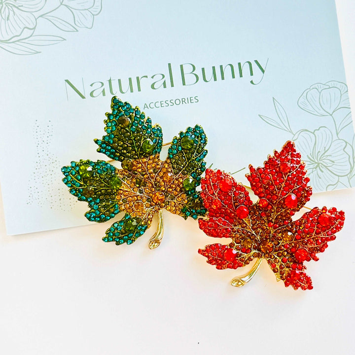 Maple Leaf Brooch