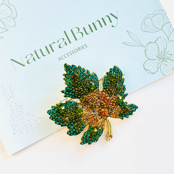 Maple Leaf Brooch