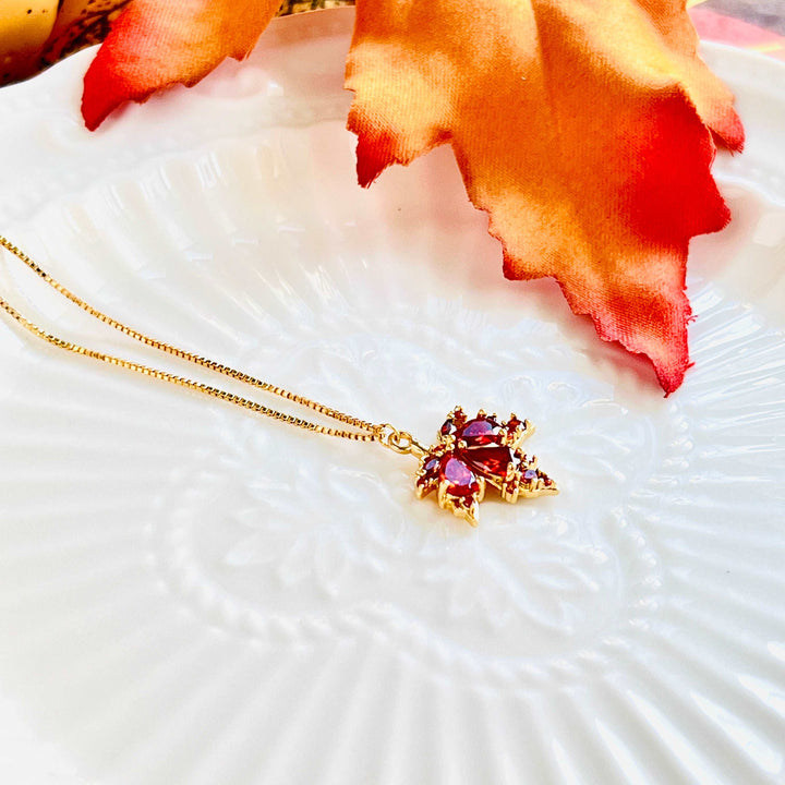 Maple Leaf Necklace