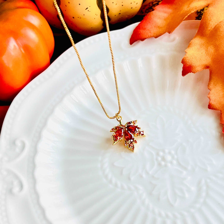 Maple Leaf Necklace