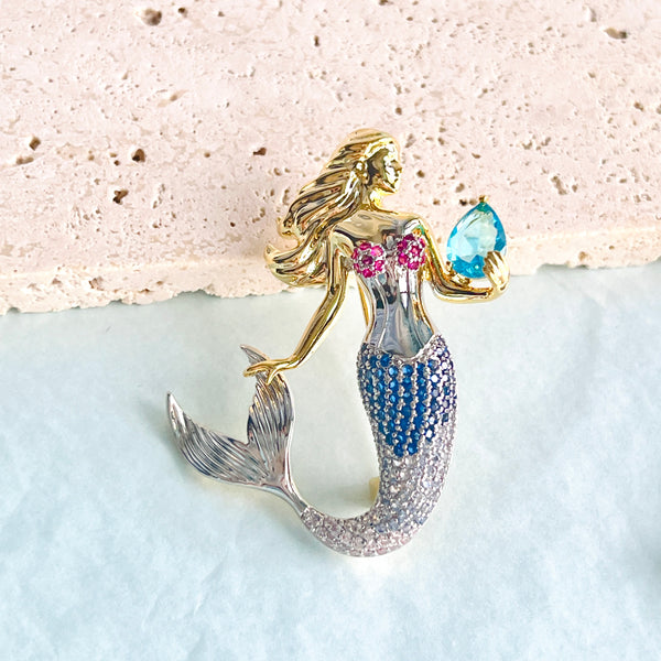 Mermaid Brooch